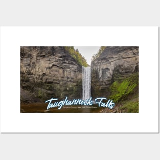 Taughannock Falls Tompkins County New York Posters and Art